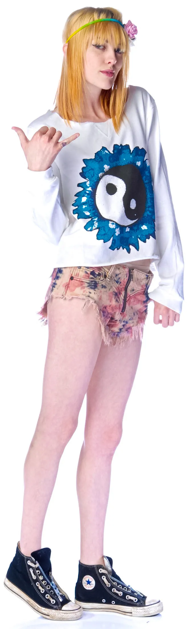 Yin Yang Sweater Top sold by Dolls Kill product image thumbnail 4