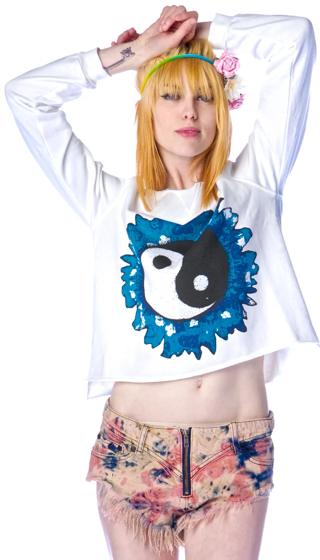 Yin Yang Sweater Top sold by Dolls Kill product image thumbnail 5