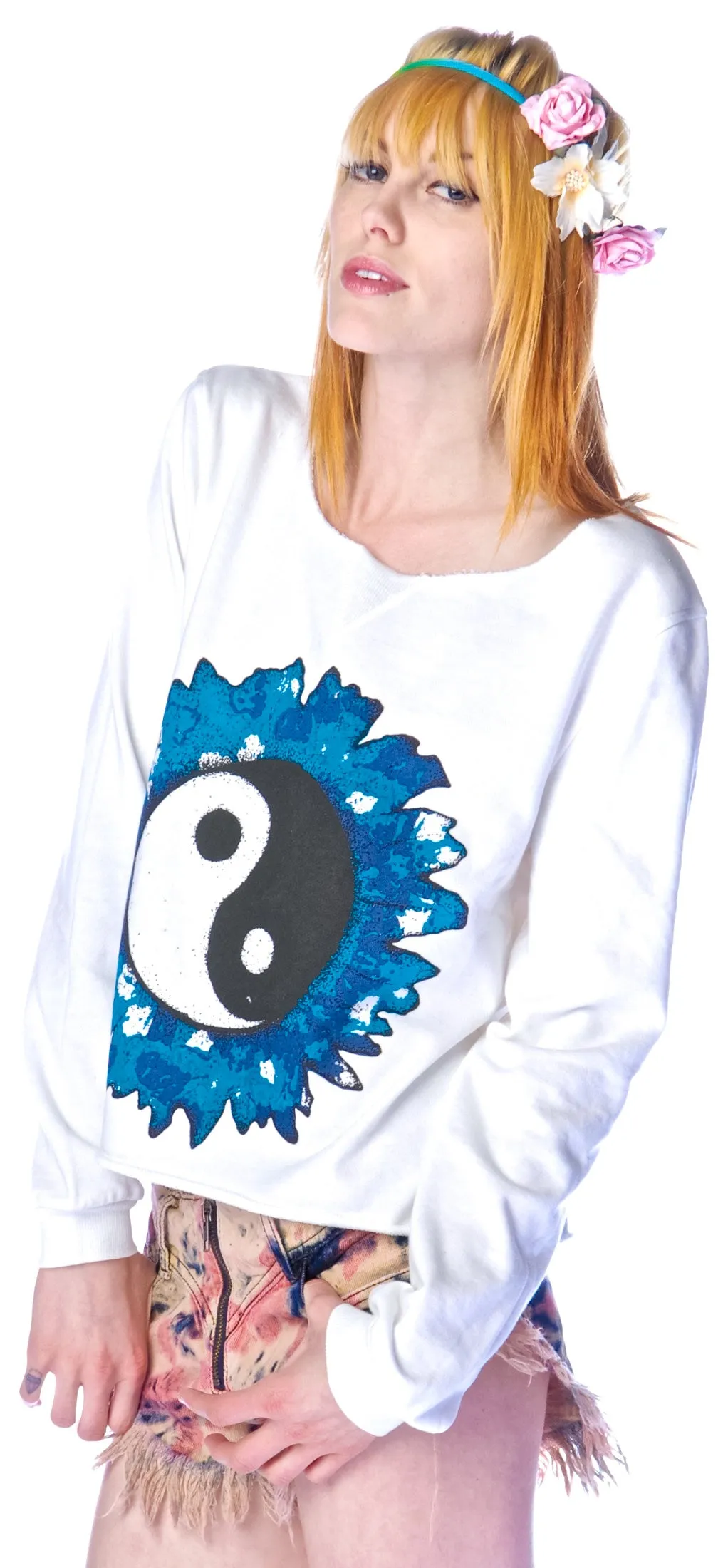Yin Yang Sweater Top sold by Dolls Kill product image thumbnail 2