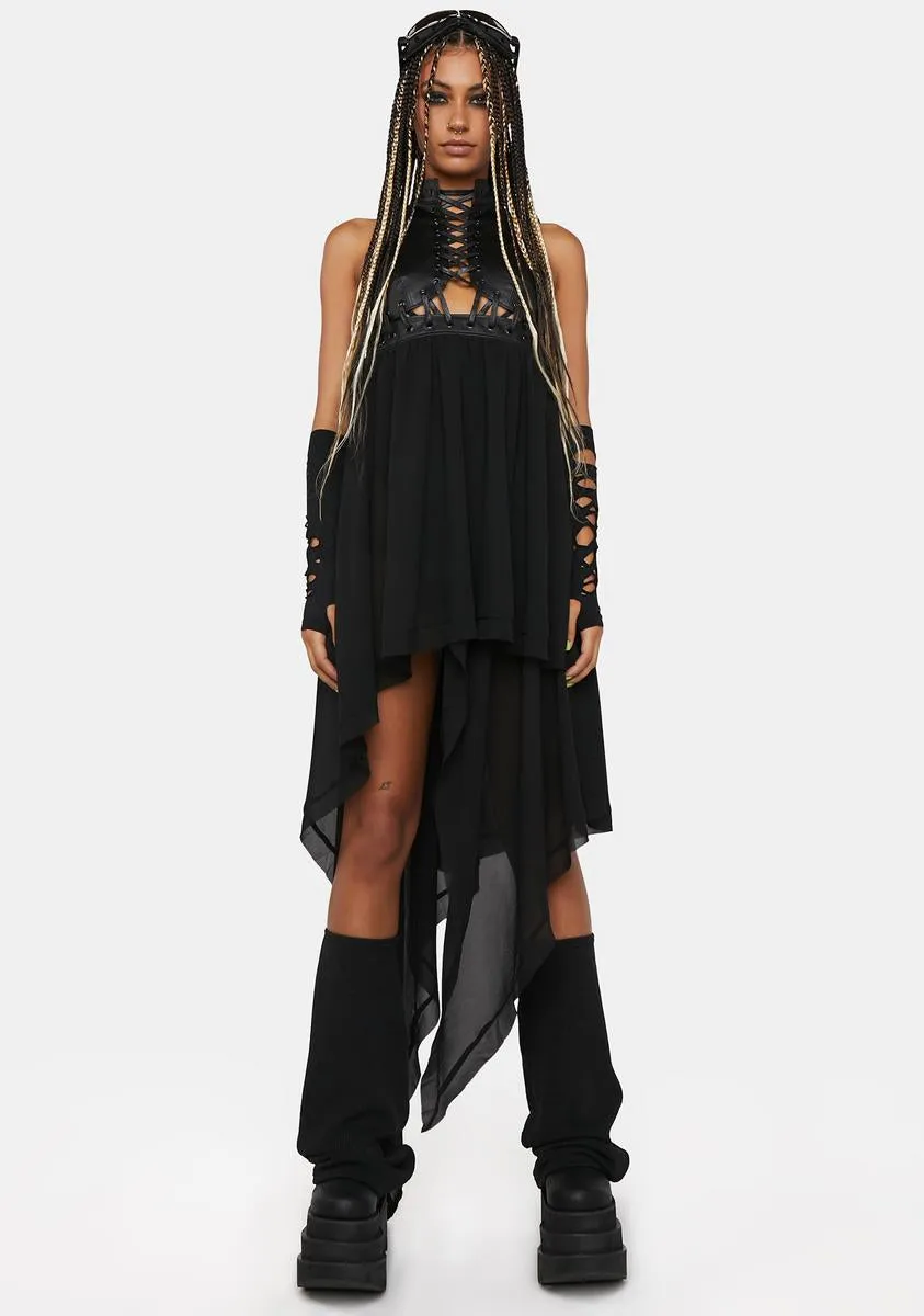 Compression Corset Midi Dress sold by Dolls Kill