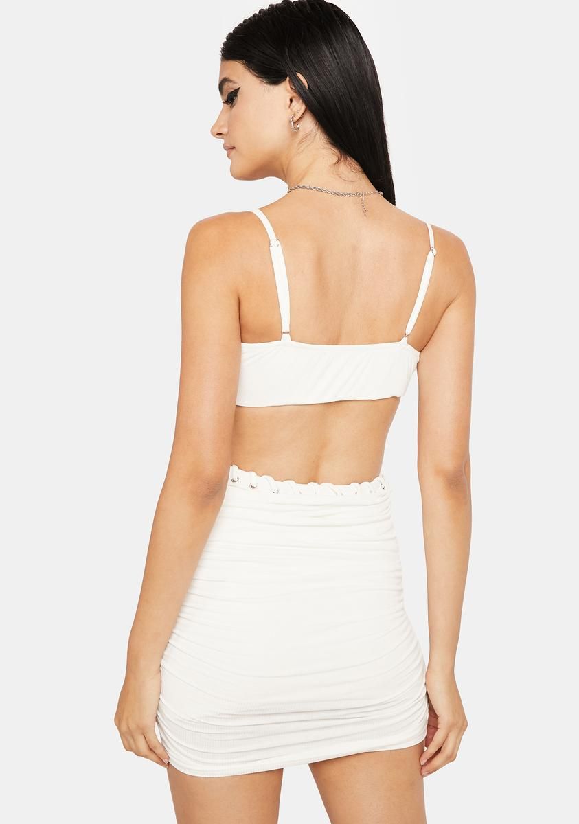 Bliss Dangerous Attitude Lace-Up Dress sold by Dolls Kill product image thumbnail 4