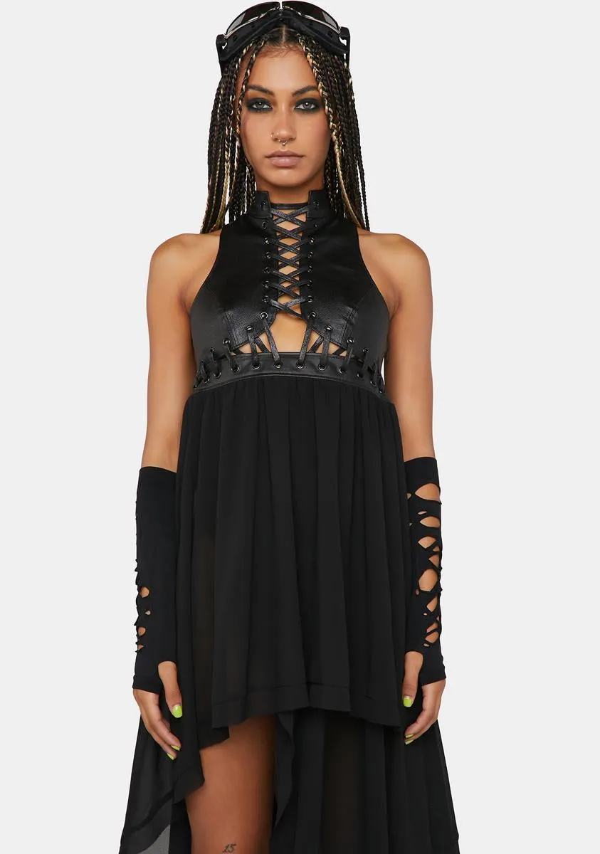 Compression Corset Midi Dress sold by Dolls Kill product image thumbnail 2