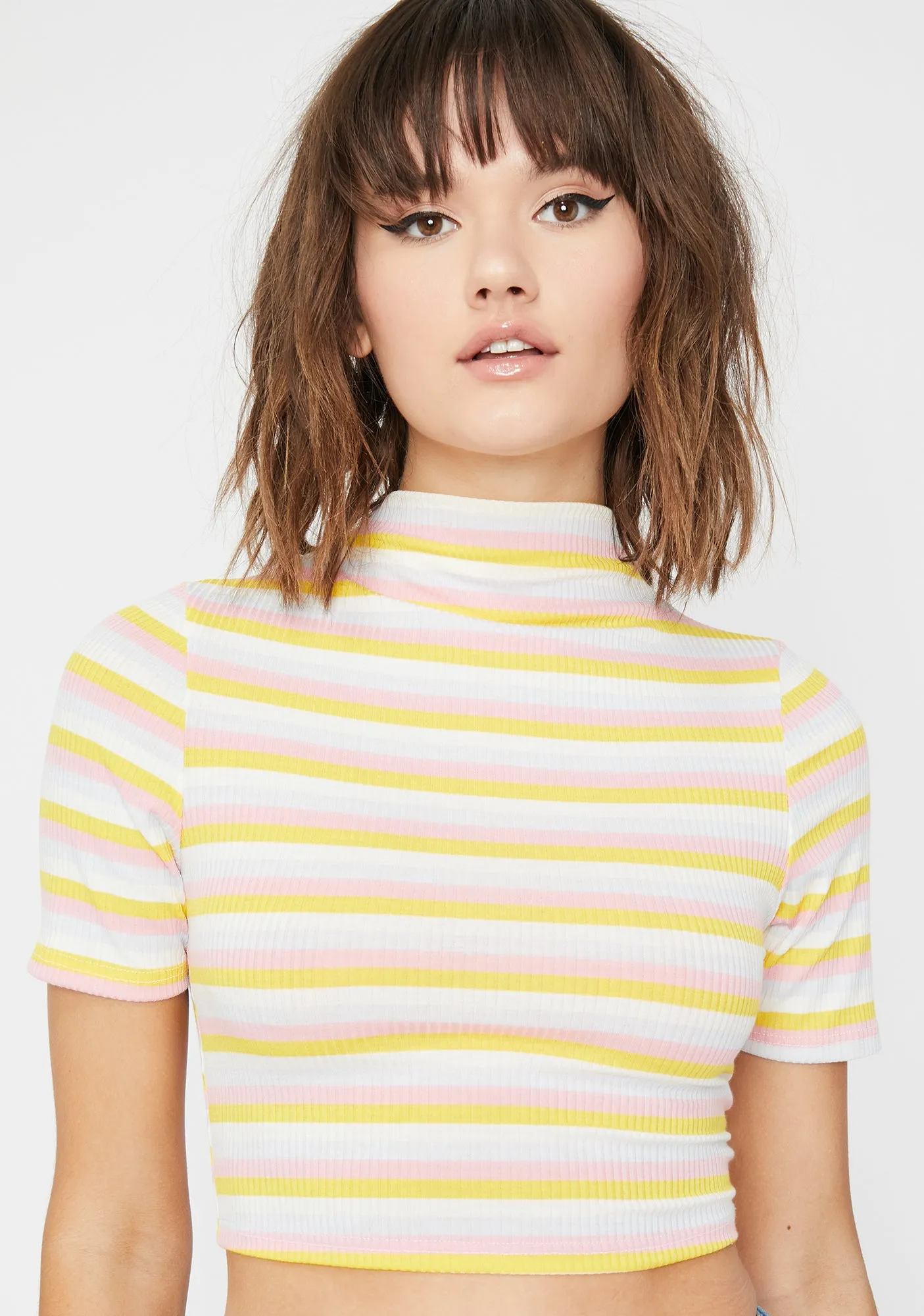 Precious Cargo Striped Top sold by Dolls Kill