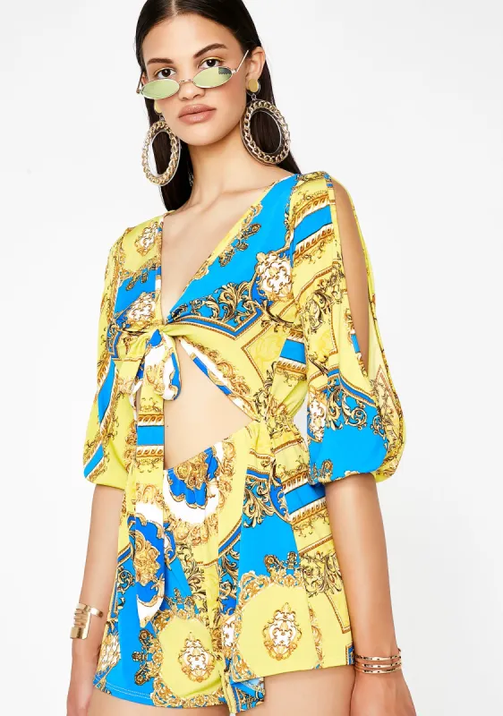 Flashier The Better Cutout Romper sold by Dolls Kill