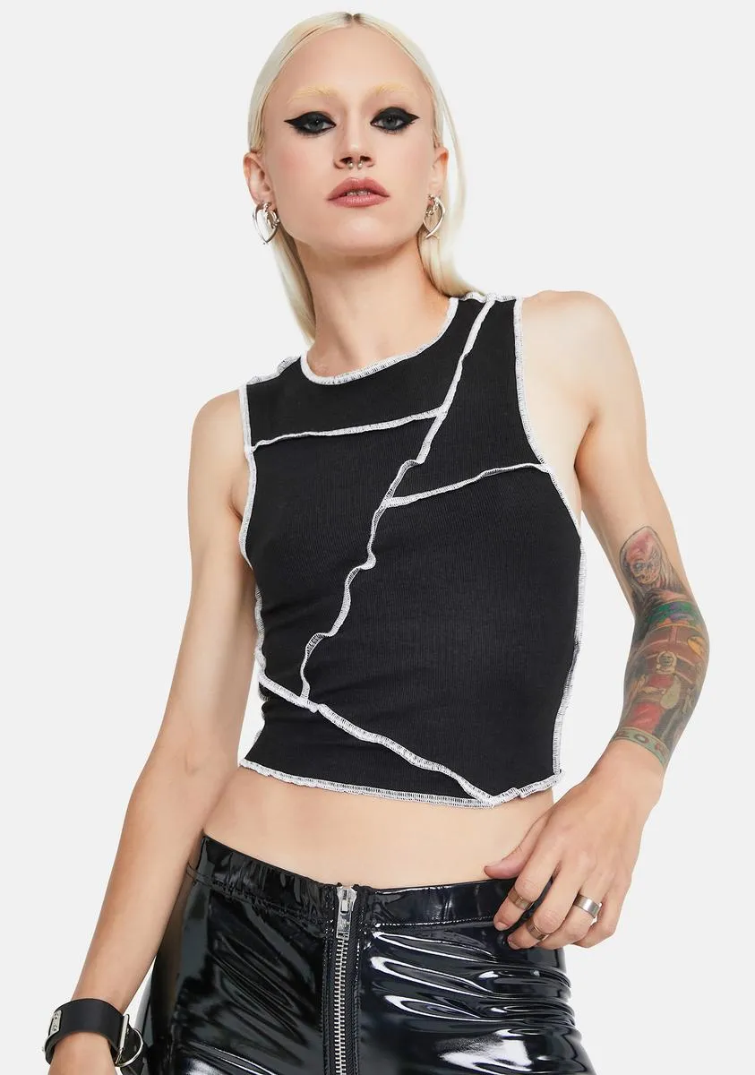 In My Vibe Crop Tank Top sold by Dolls Kill