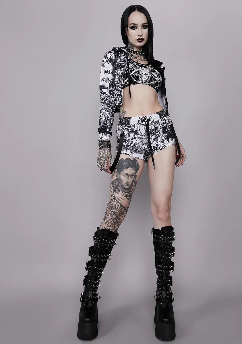 Devil You Know Graphic Tank sold by Dolls Kill product image thumbnail 3