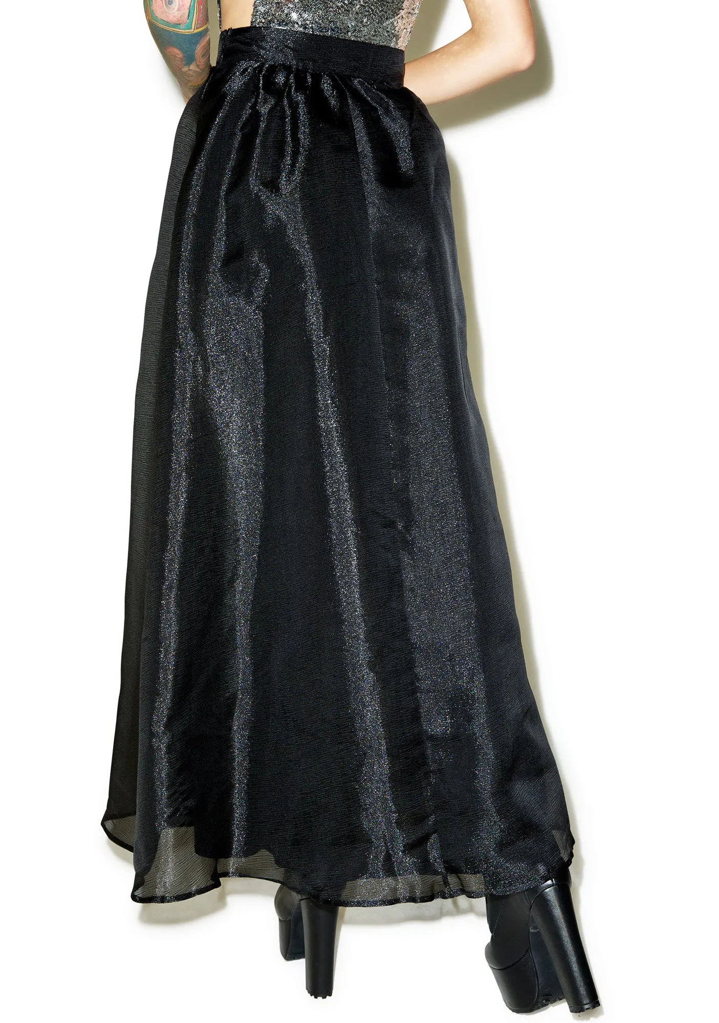 Nippon Maxi Skirt sold by Dolls Kill