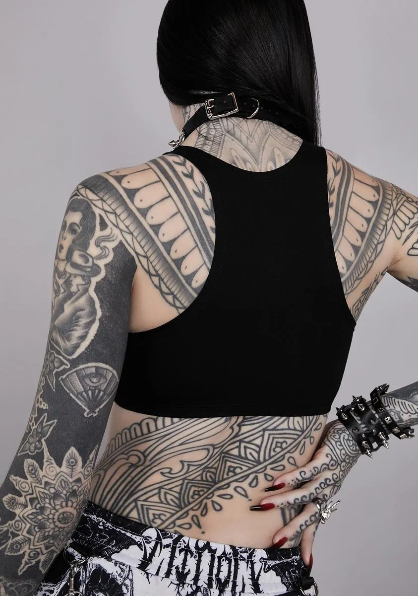 Devil You Know Graphic Tank sold by Dolls Kill product image thumbnail 4