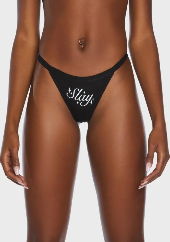 Slay All Day Thong sold by Dolls Kill