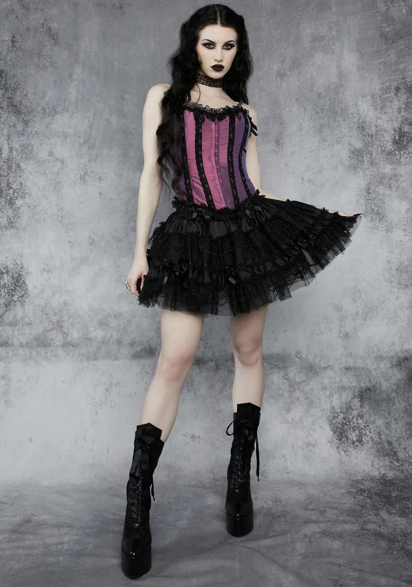 Mourning Symphony Tulle Skirt sold by Dolls Kill product image thumbnail 3