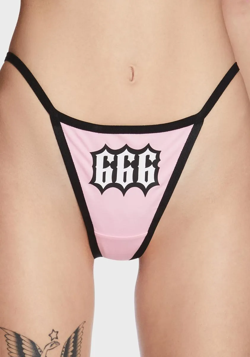 666 Thong Panty sold by Dolls Kill product image thumbnail 2