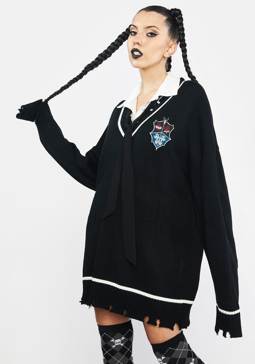 Got Varsity Blues Oversized Sweater sold by Dolls Kill product image thumbnail 2