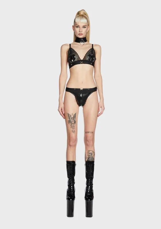 Bad Girl Nights Lingerie Set sold by Dolls Kill