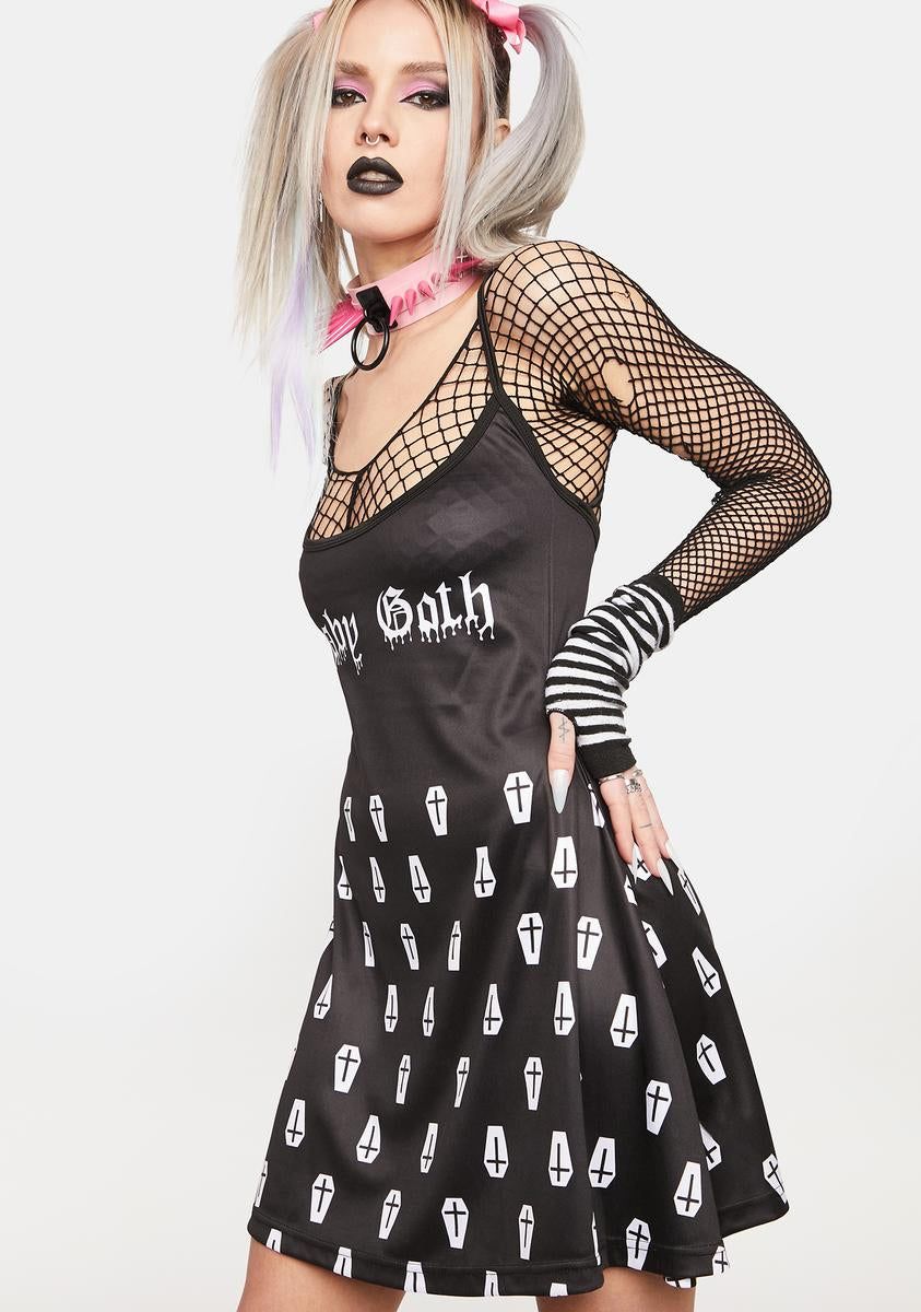 Baby Goth Forever Tank Dress sold by Dolls Kill product image thumbnail 2