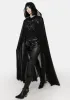 Hooded Mesh Cloak sold by Dolls Kill