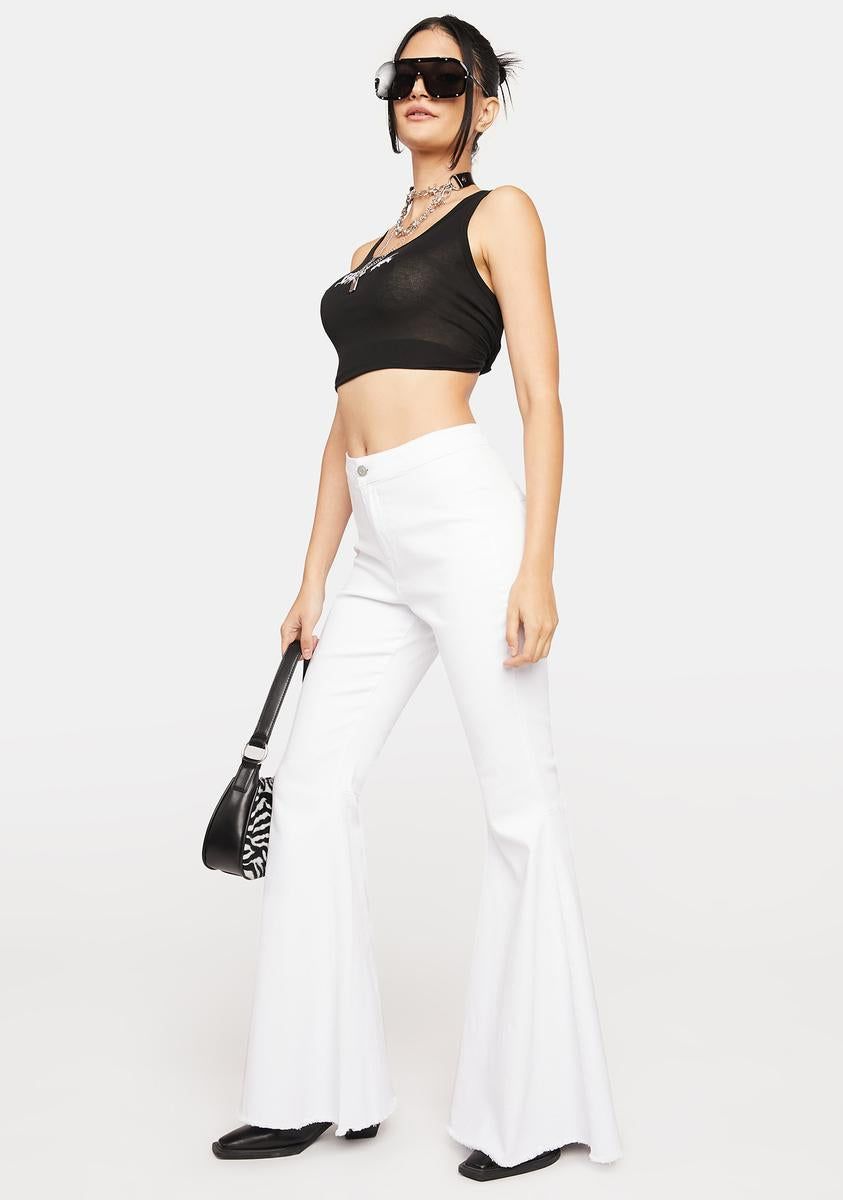 Lover Make Me A Star Bell Bottoms sold by Dolls Kill product image thumbnail 4