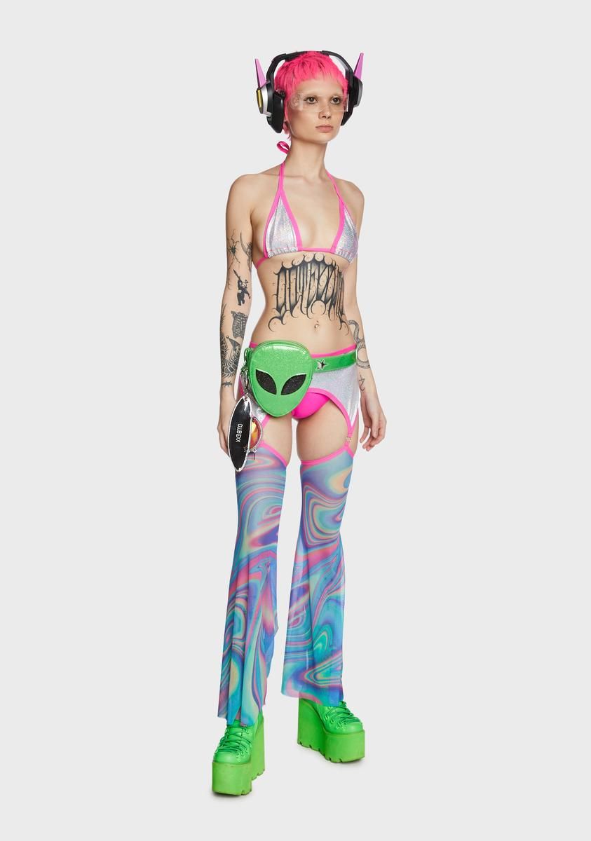 Cosmic Bikini Top sold by Dolls Kill product image thumbnail 5