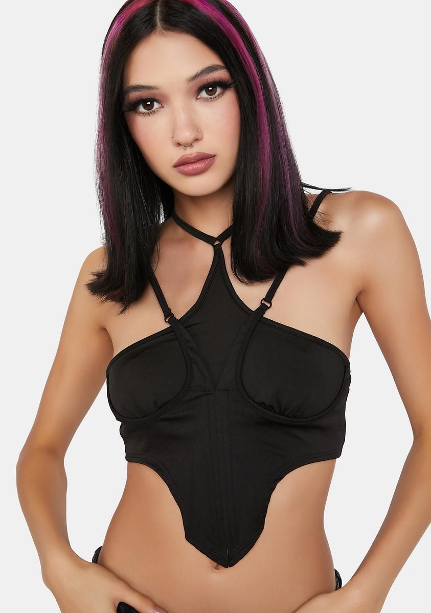 Love Is Fade Crop Top sold by Dolls Kill