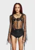 Be Gentle With Me Sheer Blouse sold by Dolls Kill
