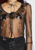 Be Gentle With Me Sheer Blouse sold by Dolls Kill