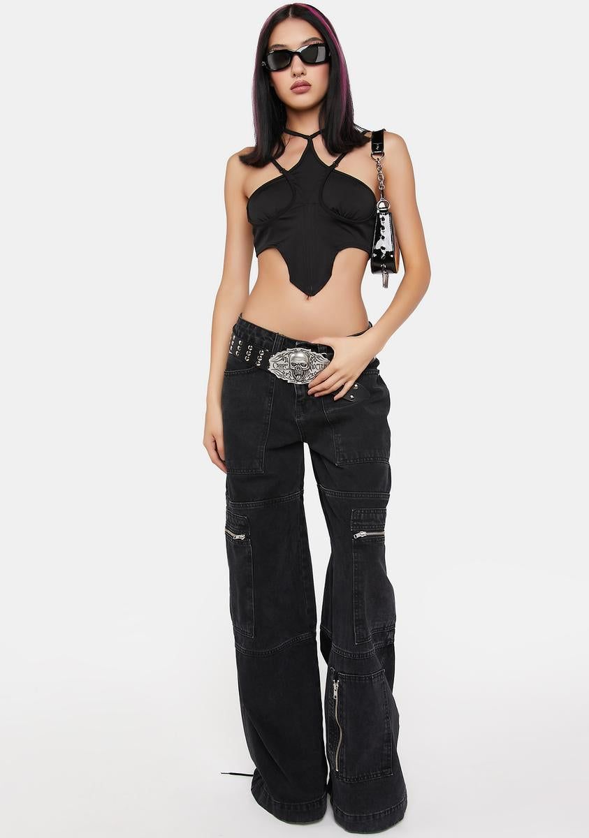 Love Is Fade Crop Top sold by Dolls Kill product image thumbnail 3