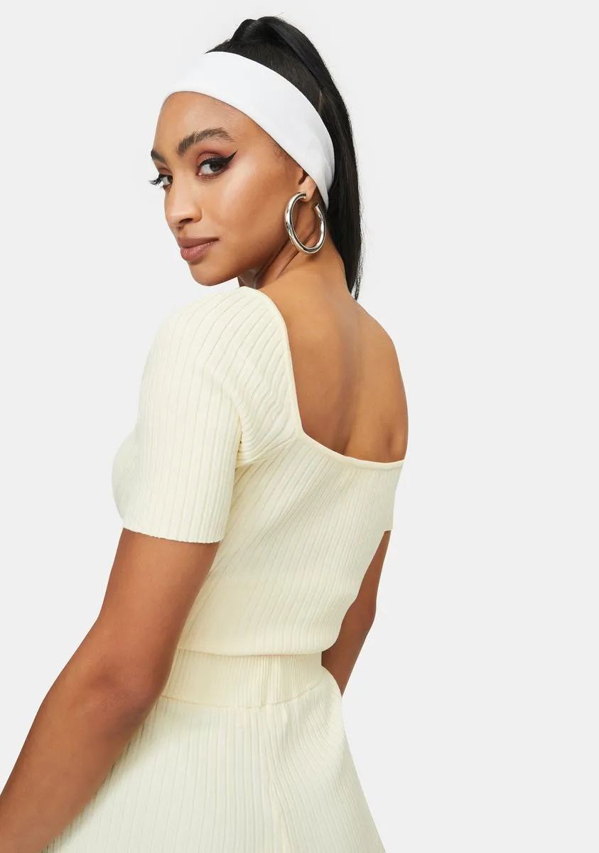 Aubrey Knitted Crop Top sold by Dolls Kill product image thumbnail 4