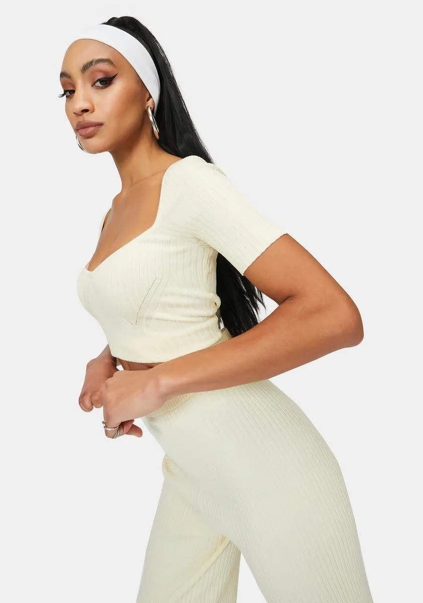 Aubrey Knitted Crop Top sold by Dolls Kill product image thumbnail 2