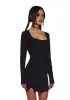 Black Cat Chaos Mini Dress sold by Dolls Kill