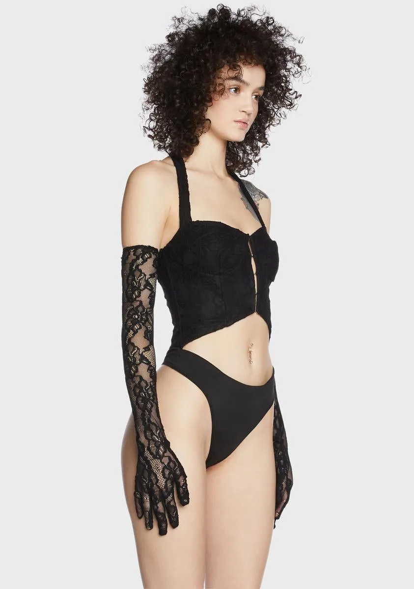 Evolve Lace Bodysuit sold by Dolls Kill product image thumbnail 3