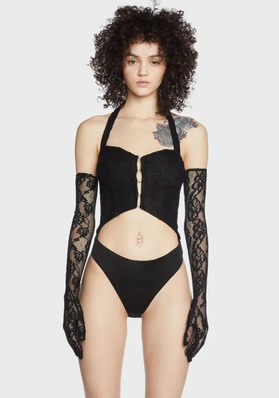 Evolve Lace Bodysuit sold by Dolls Kill
