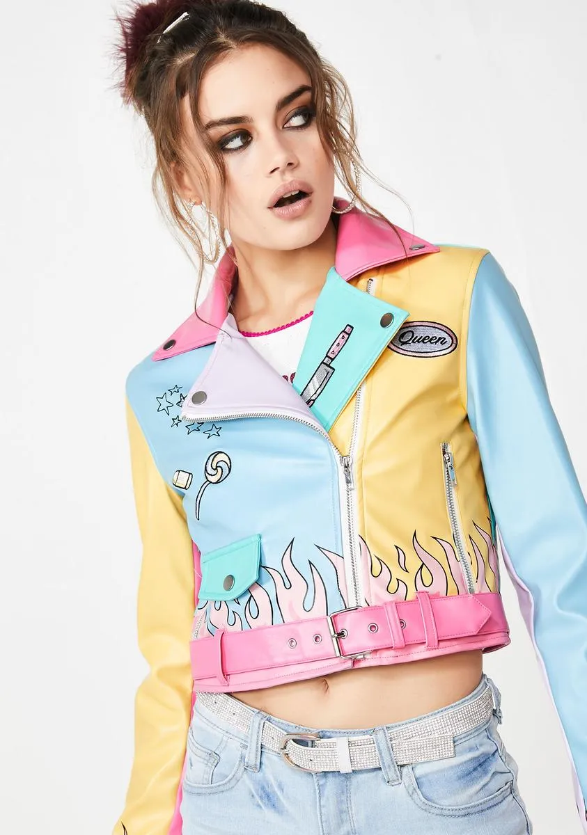 Beauty Sko Dropout Moto Jacket sold by Dolls Kill