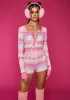 Cupcake One I Adore Thermal Romper sold by Dolls Kill