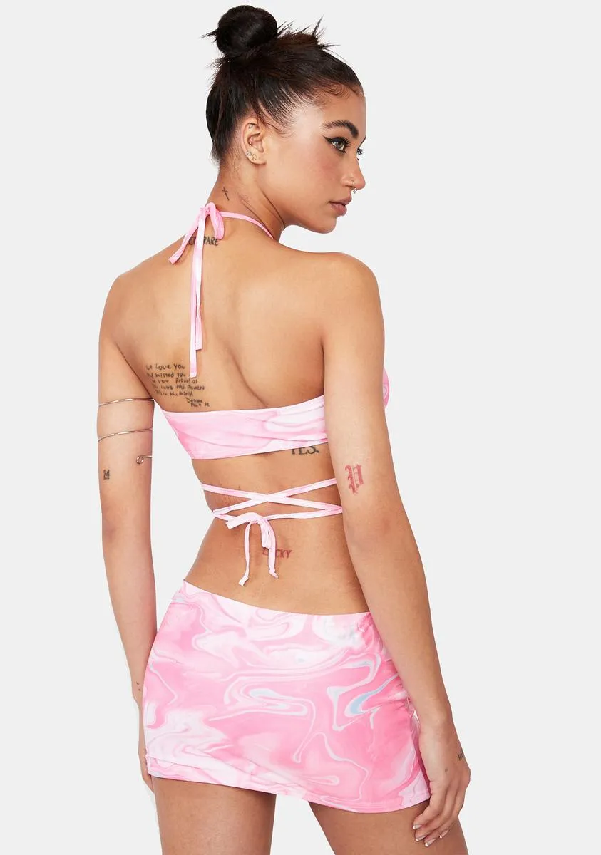 You're Marbleous Skirt Set sold by Dolls Kill product image thumbnail 4