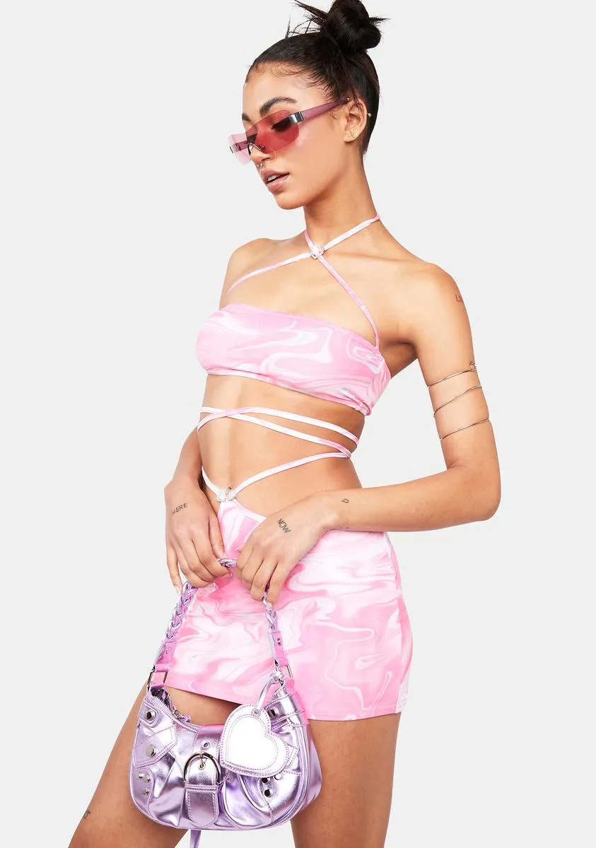 You're Marbleous Skirt Set sold by Dolls Kill product image thumbnail 2