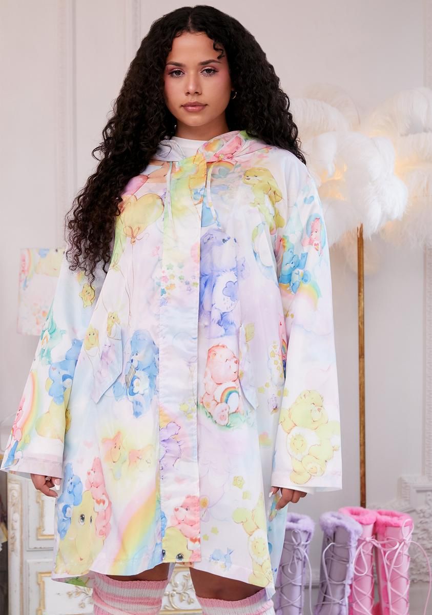 Plus Kingdom Of Caring Rain Jacket sold by Dolls Kill