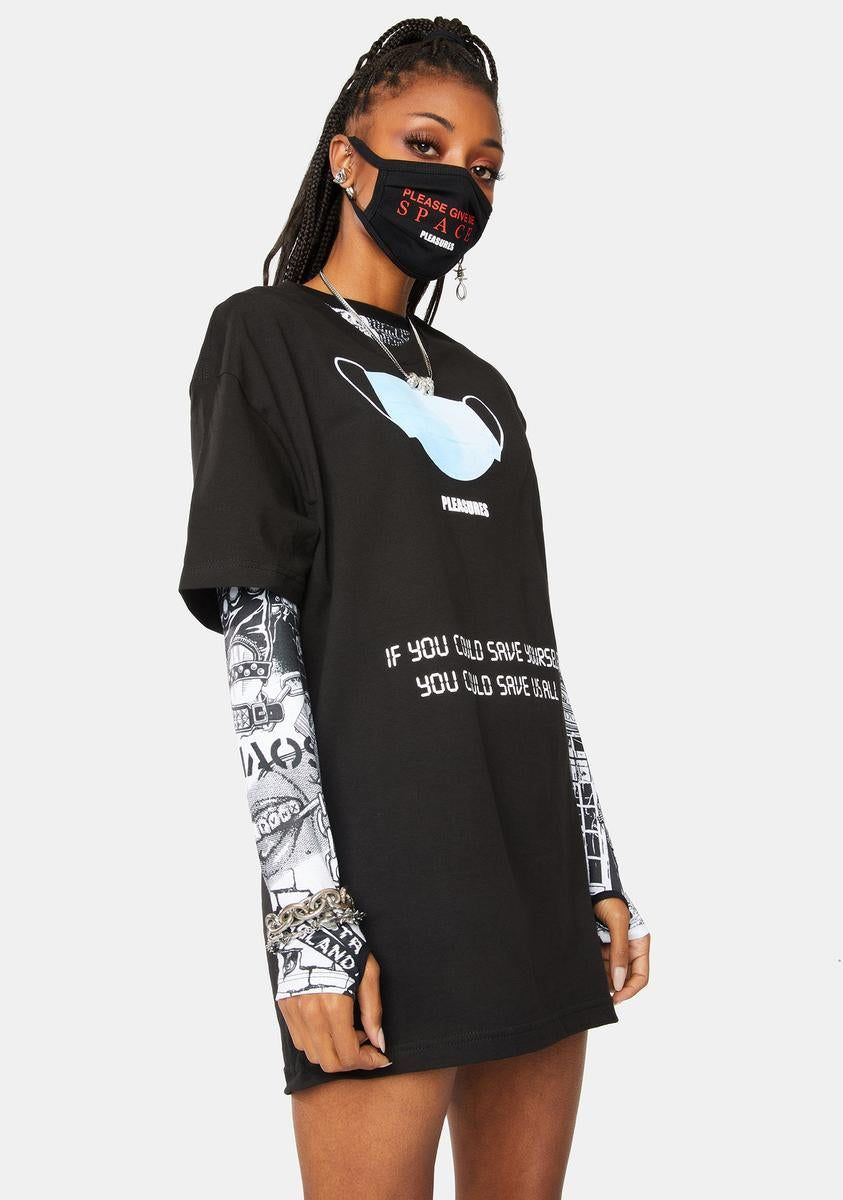 Save Yourself Graphic Tee sold by Dolls Kill product image thumbnail 2