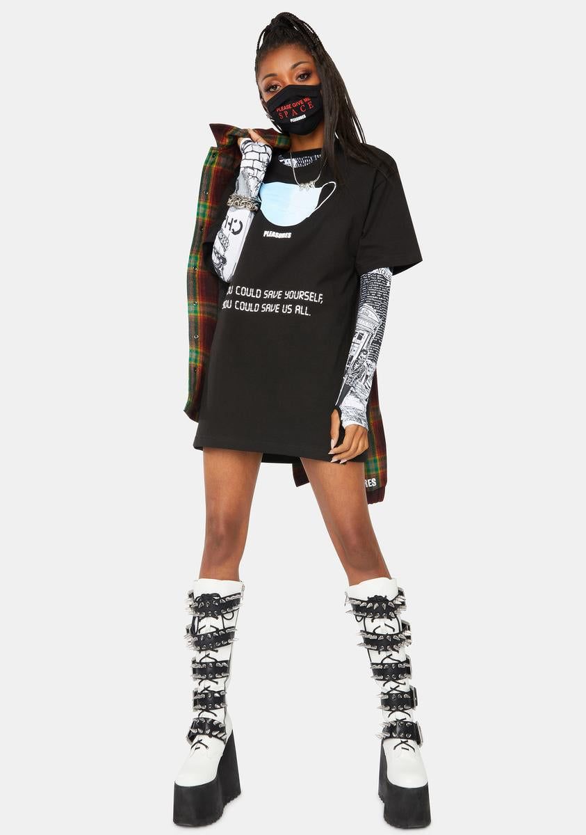 Save Yourself Graphic Tee sold by Dolls Kill product image thumbnail 3