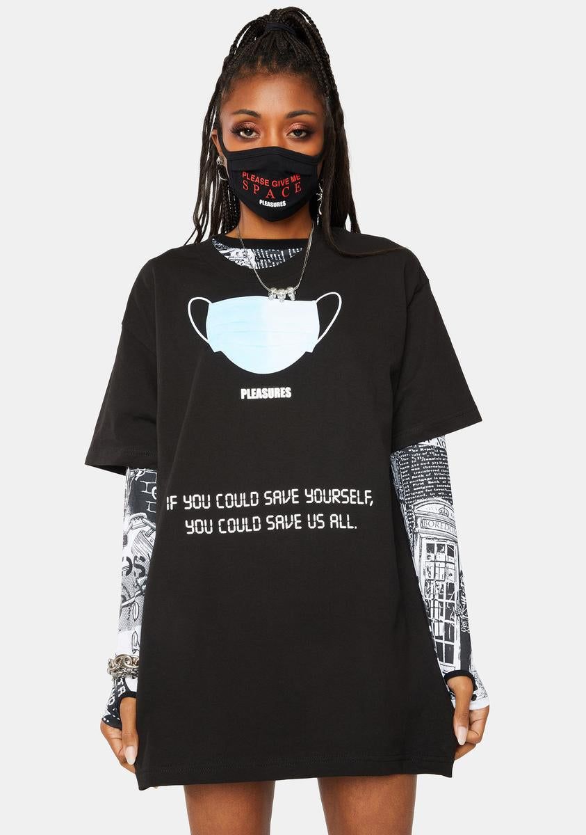 Save Yourself Graphic Tee sold by Dolls Kill