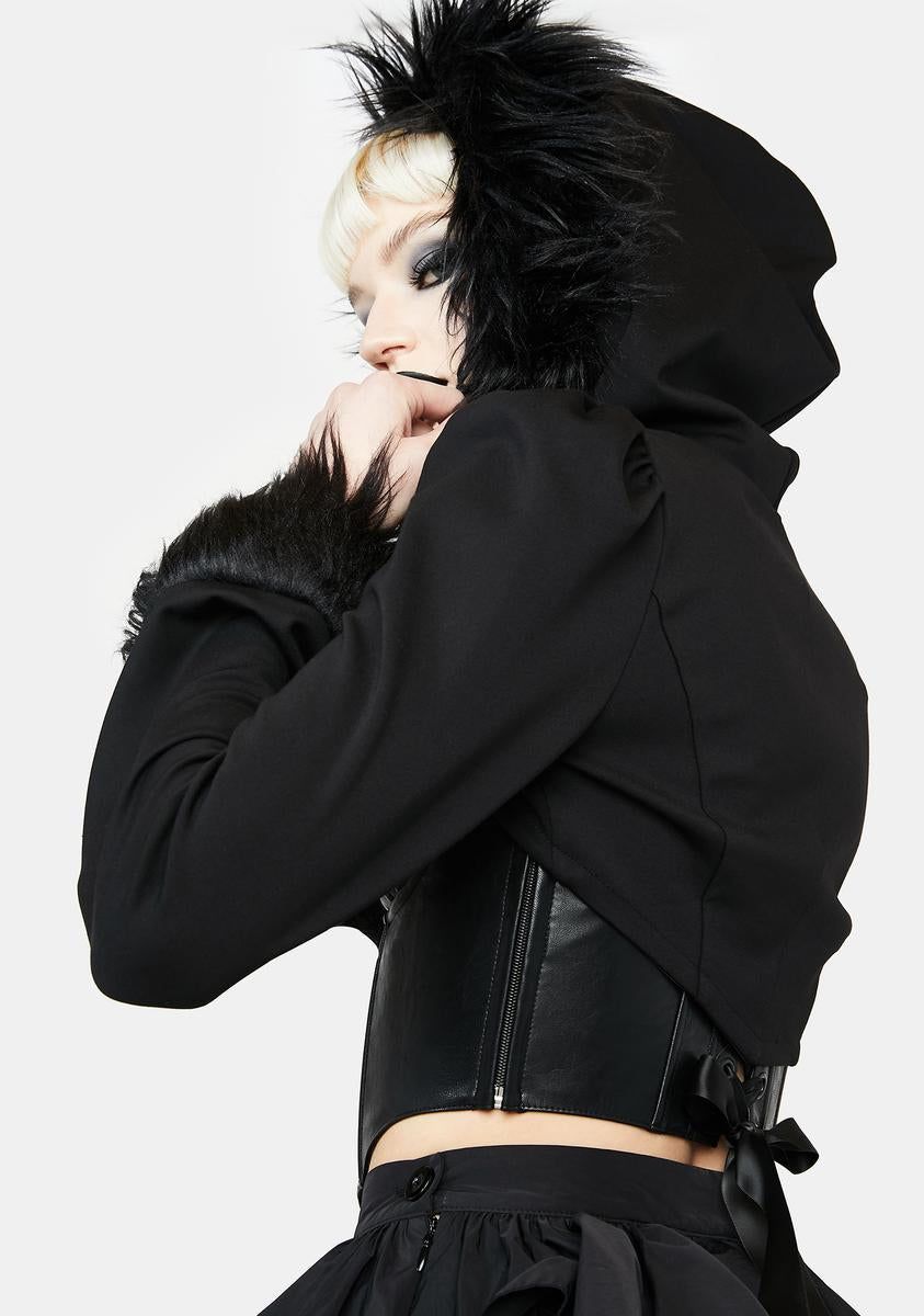 Under The Moon Shrug Top sold by Dolls Kill product image thumbnail 4