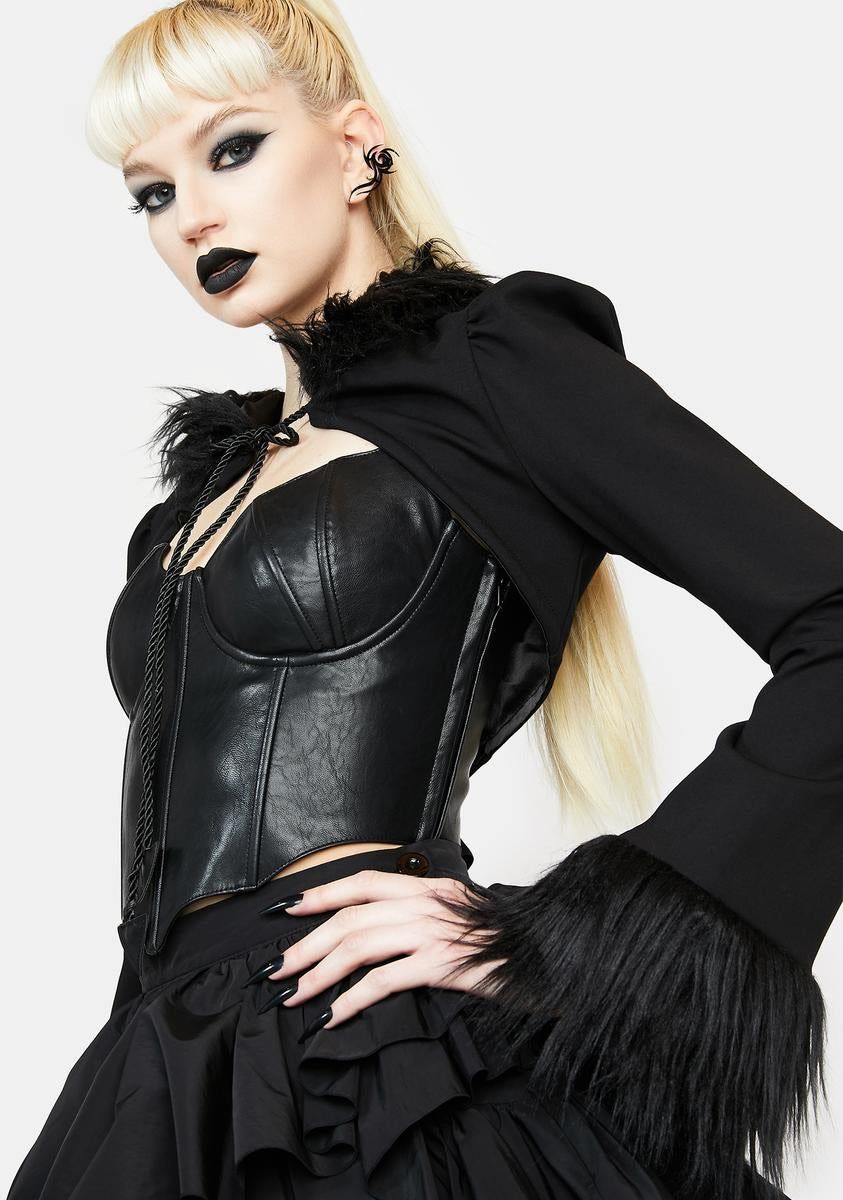 Under The Moon Shrug Top sold by Dolls Kill product image thumbnail 2