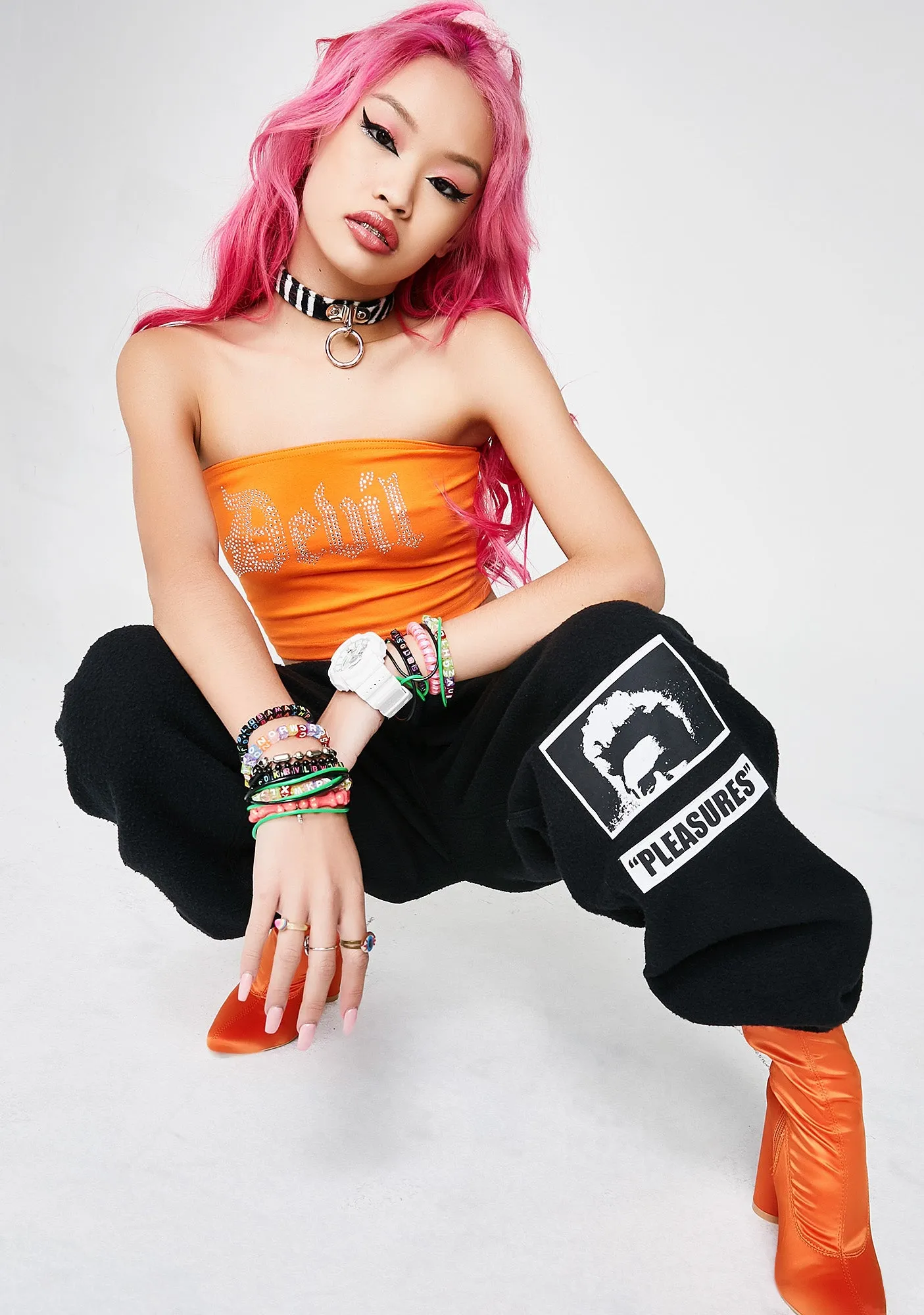Madness Reverse Sweatpants sold by Dolls Kill product image thumbnail 2