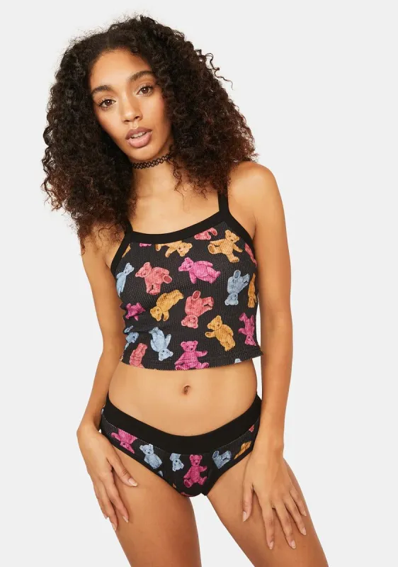 Cozy Double Stuffed Thermal Undies Set sold by Dolls Kill