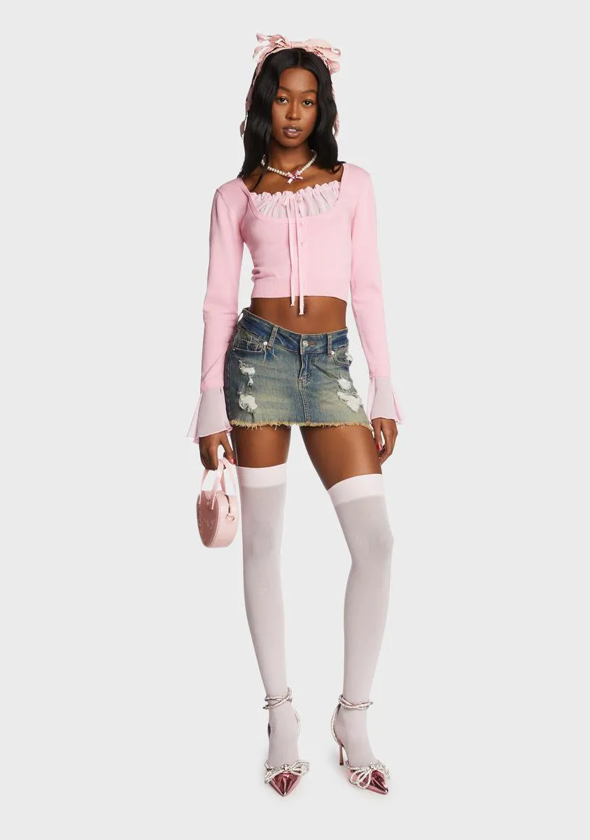 No Players Here Crop Top sold by Dolls Kill product image thumbnail 5