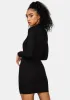 Night Ride The High Lace-Up Bodycon Dress sold by Dolls Kill