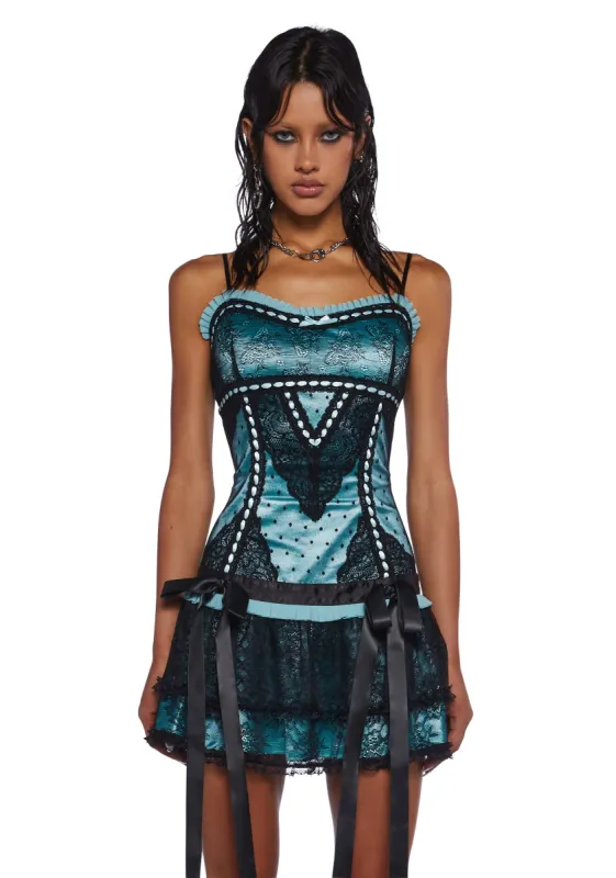 Lost In The Night Mini Dress sold by Dolls Kill