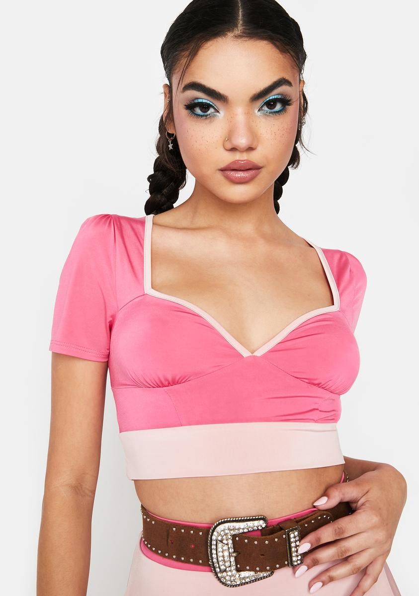 Girls Girl Crop Top sold by Dolls Kill