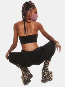Midnight Rare Element Joggers Set sold by Dolls Kill