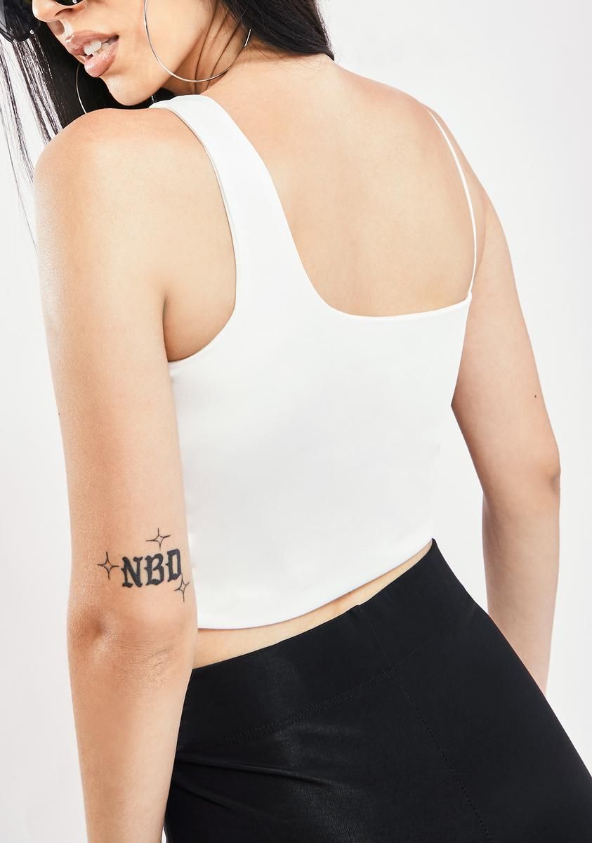 Talk About It Crop Tank sold by Dolls Kill product image thumbnail 4