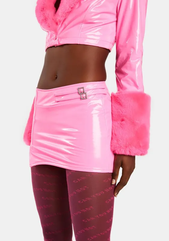 Total Blush Mini Skirt sold by Dolls Kill
