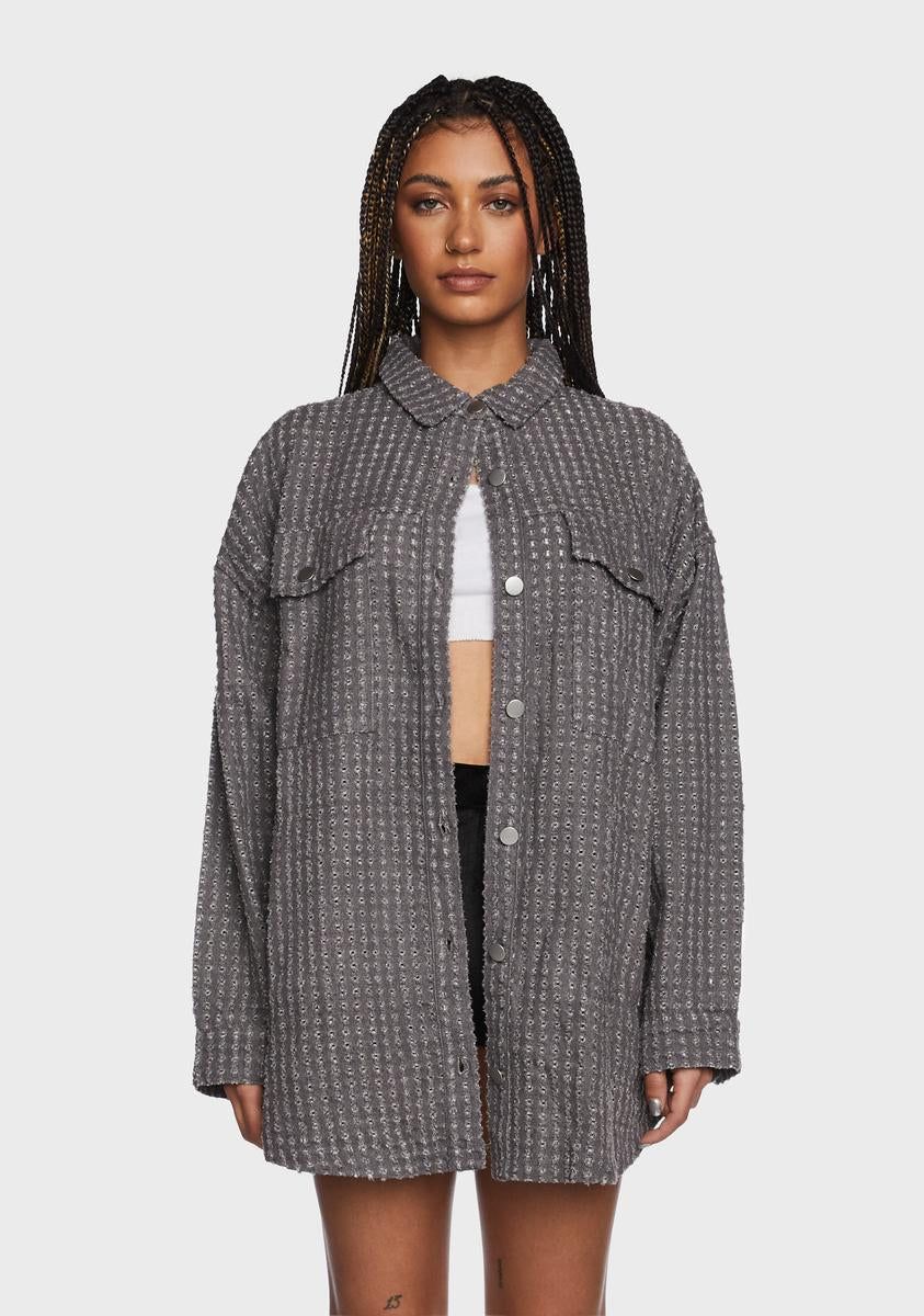 Rainy Day In Oversized Shirt sold by Dolls Kill